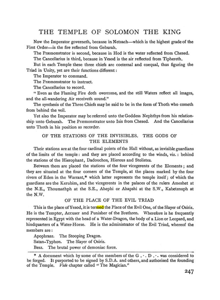 Original scan of The Equinox (Volume I, Number II), PDF page 255