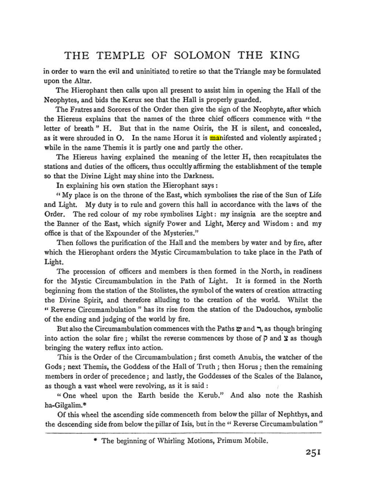 Original scan of The Equinox (Volume I, Number II), PDF page 259