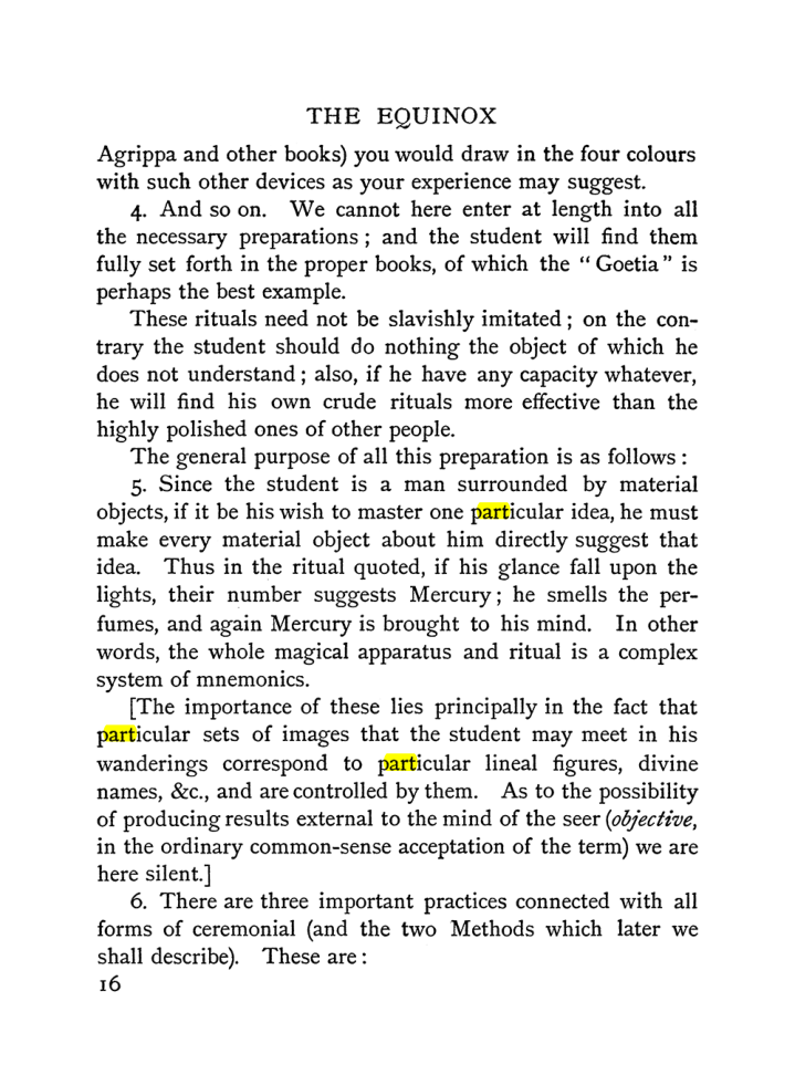 Original scan of The Equinox (Volume I, Number II), PDF page 26
