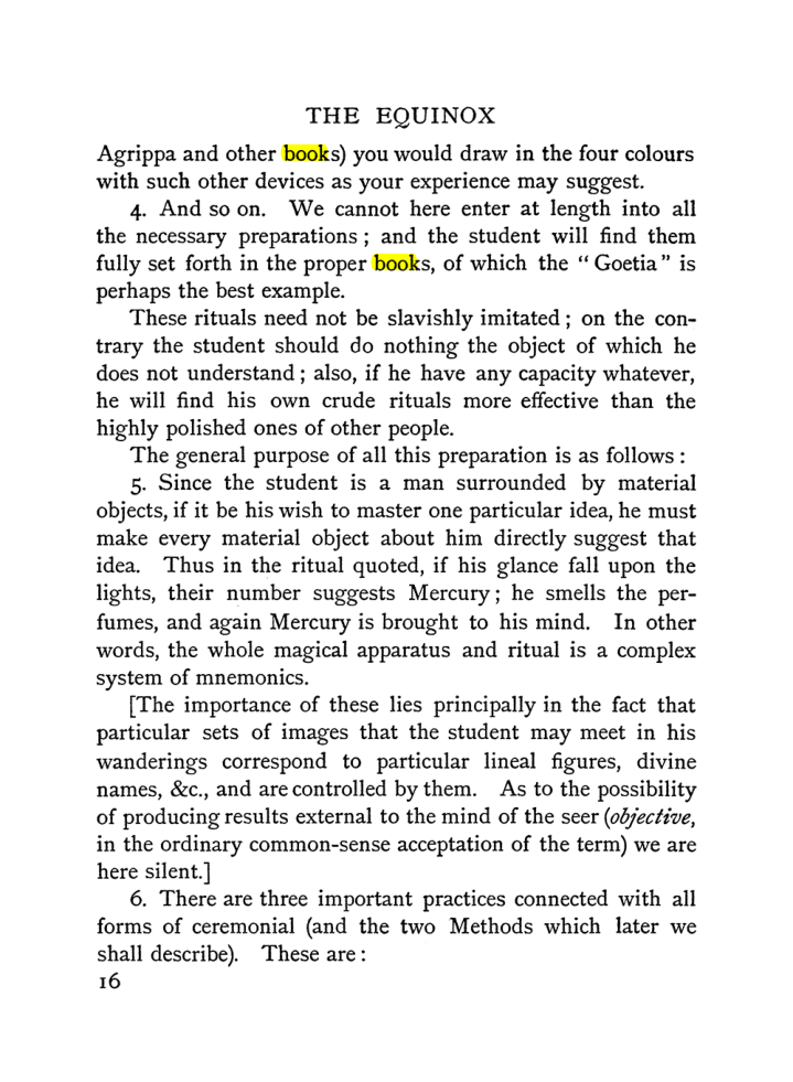 Original scan of The Equinox (Volume I, Number II), PDF page 26