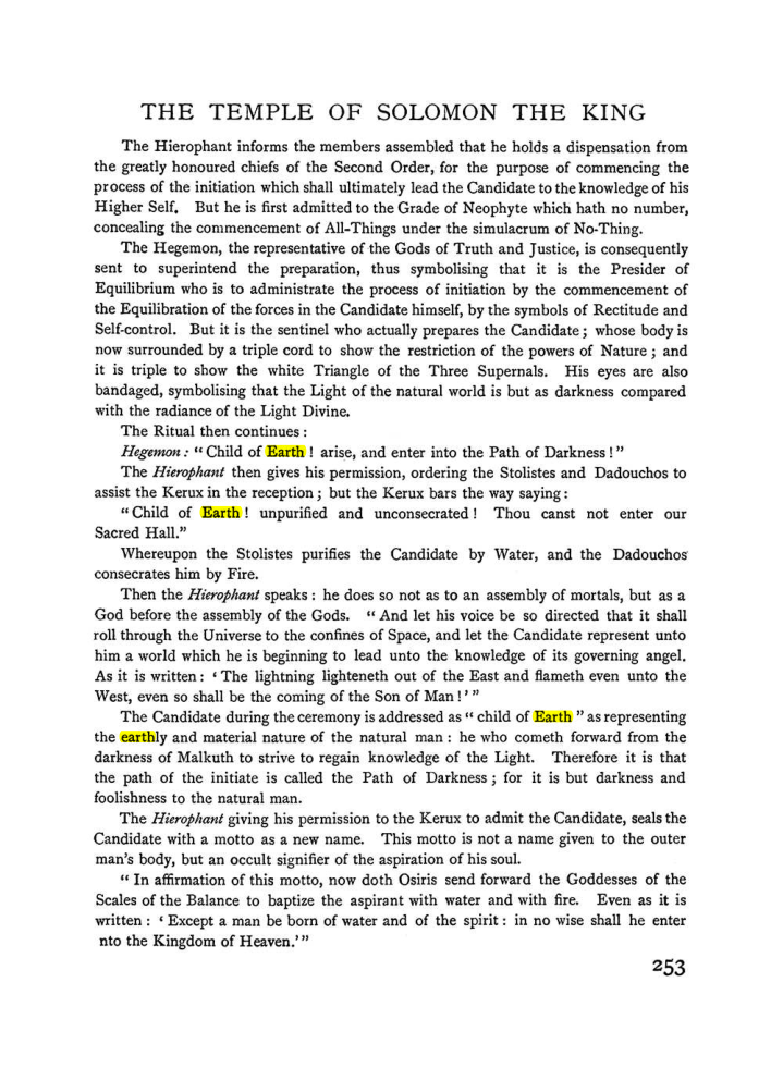 Original scan of The Equinox (Volume I, Number II), PDF page 261