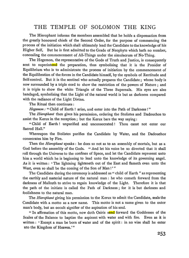 Original scan of The Equinox (Volume I, Number II), PDF page 261