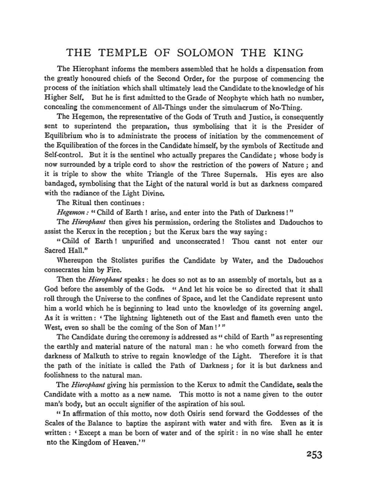 Original scan of The Equinox (Volume I, Number II), PDF page 261
