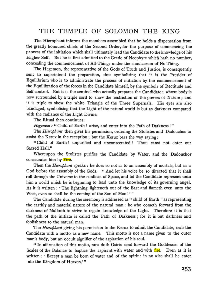 Original scan of The Equinox (Volume I, Number II), PDF page 261