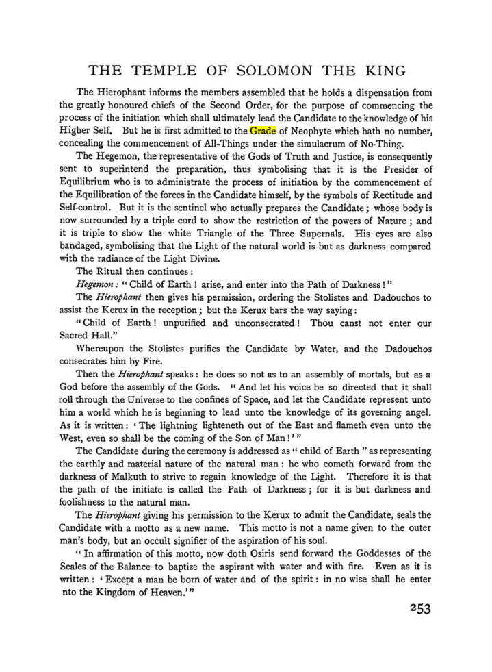 Original scan of The Equinox (Volume I, Number II), PDF page 261