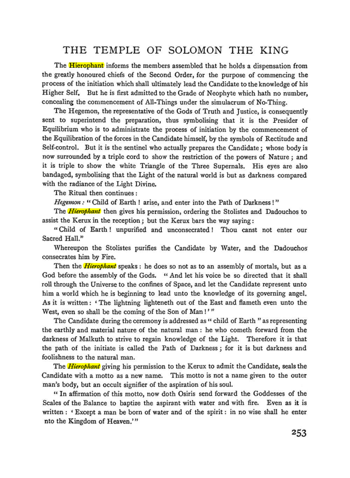 Original scan of The Equinox (Volume I, Number II), PDF page 261