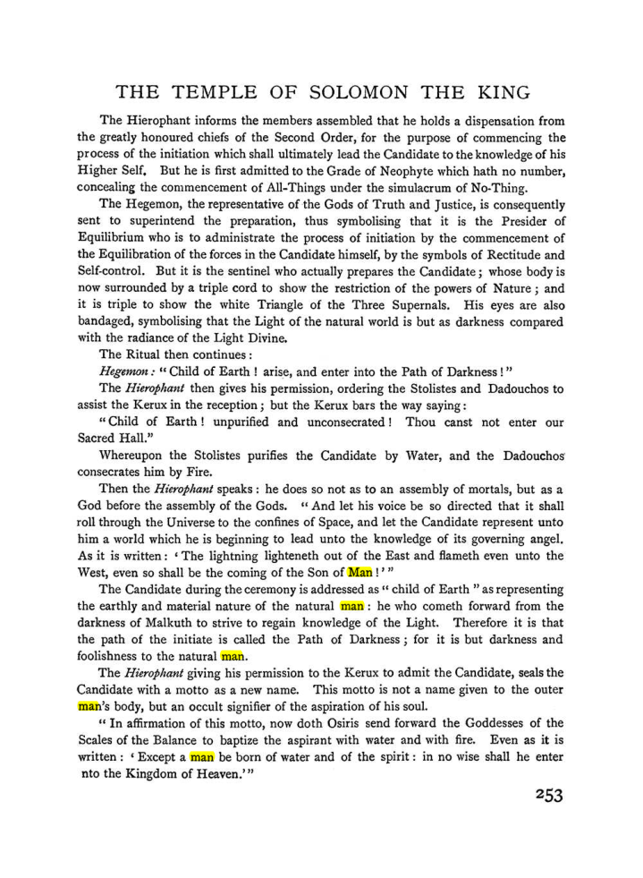 Original scan of The Equinox (Volume I, Number II), PDF page 261