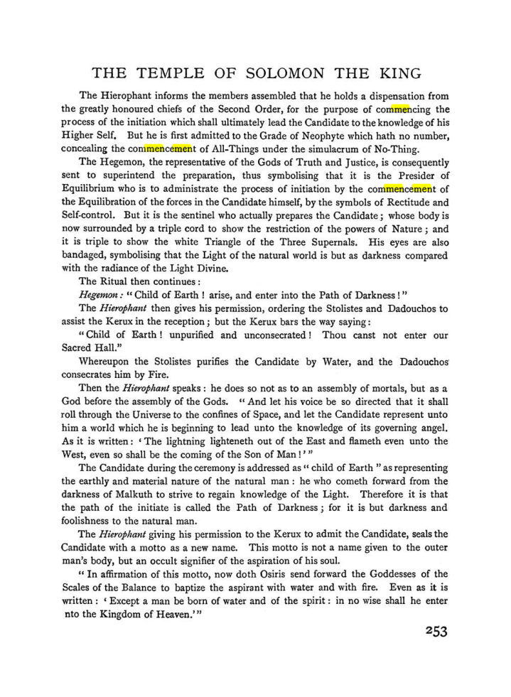 Original scan of The Equinox (Volume I, Number II), PDF page 261