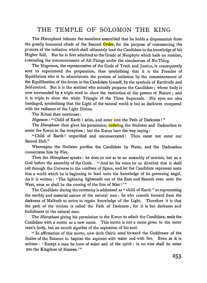 Original scan of The Equinox (Volume I, Number II), PDF page 261