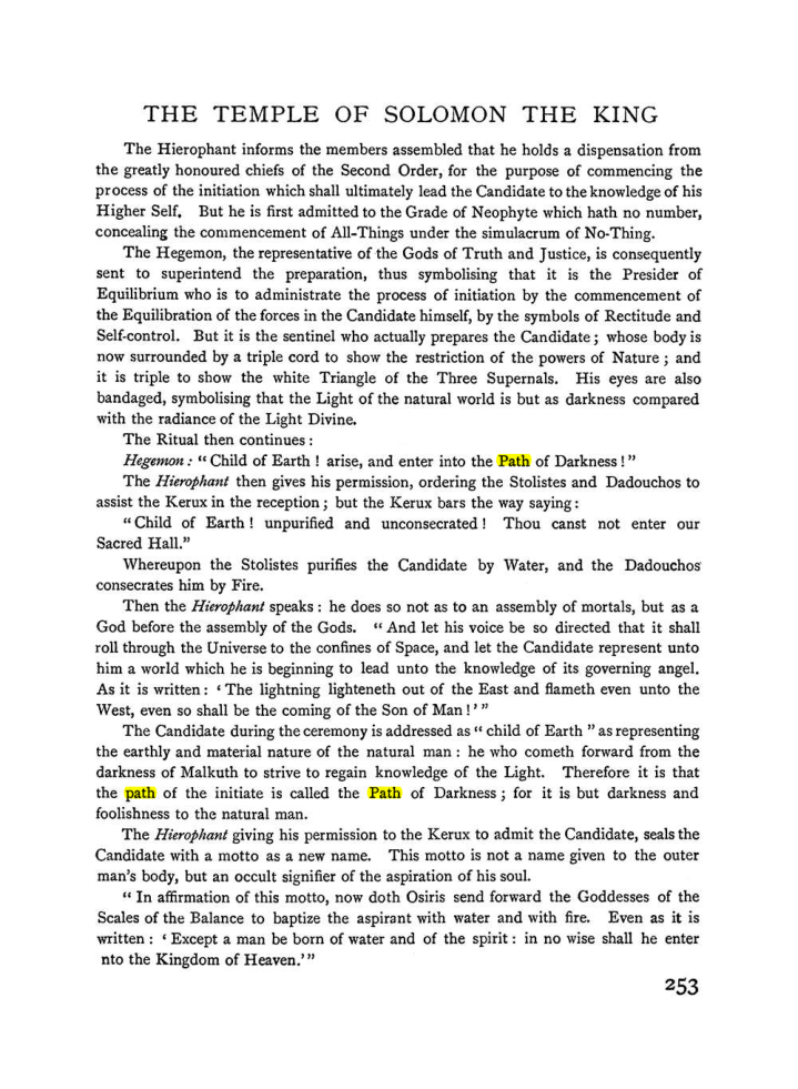 Original scan of The Equinox (Volume I, Number II), PDF page 261