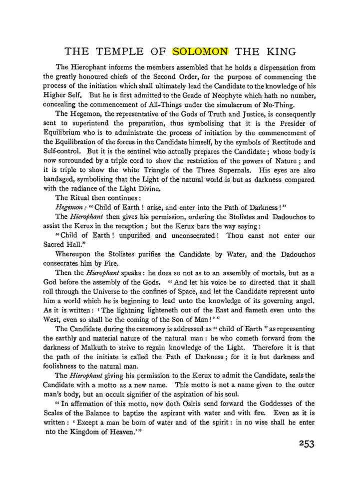 Original scan of The Equinox (Volume I, Number II), PDF page 261