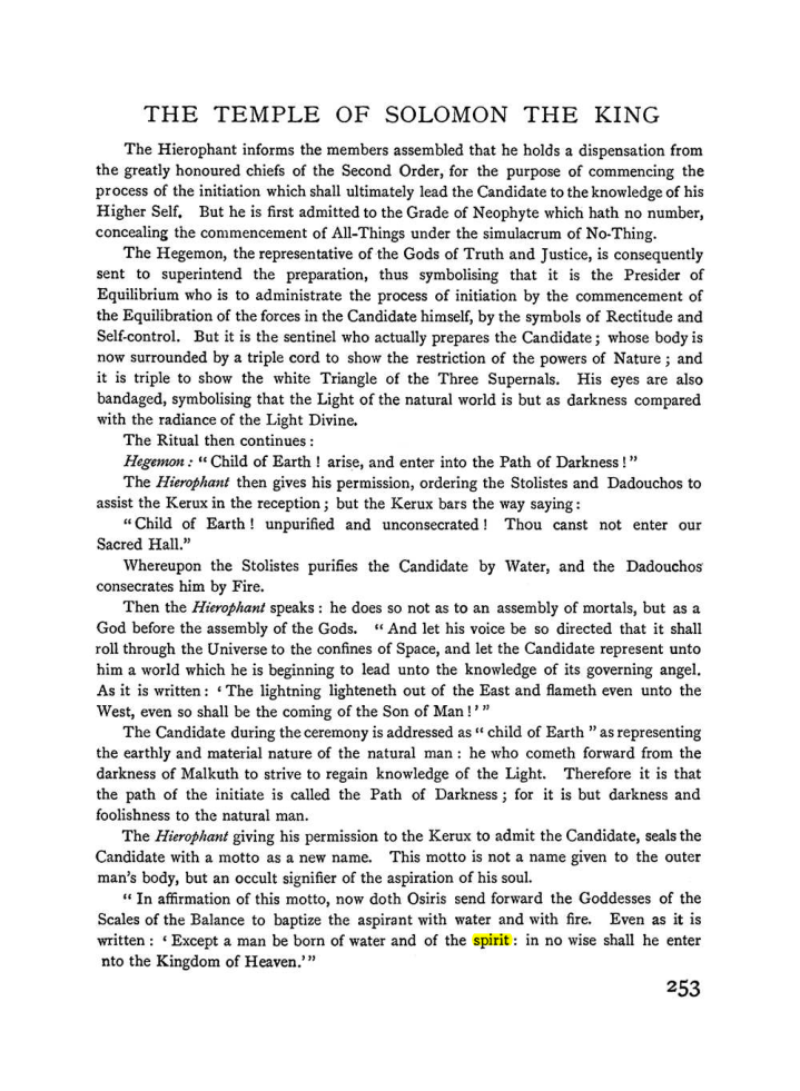 Original scan of The Equinox (Volume I, Number II), PDF page 261