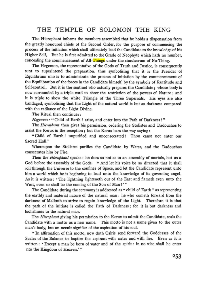 Original scan of The Equinox (Volume I, Number II), PDF page 261