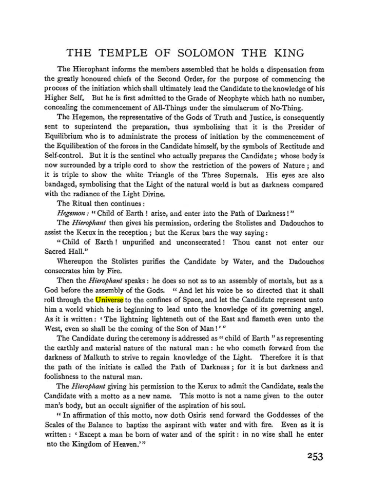 Original scan of The Equinox (Volume I, Number II), PDF page 261