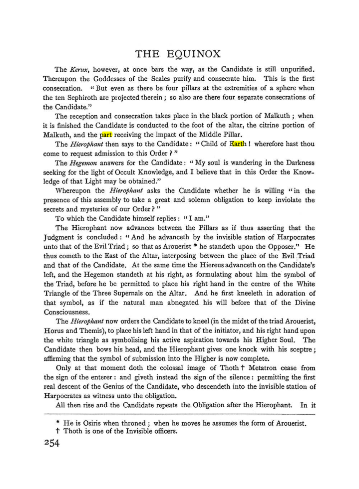 Original scan of The Equinox (Volume I, Number II), PDF page 262