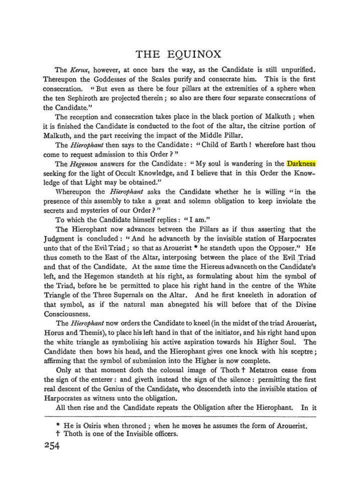 Original scan of The Equinox (Volume I, Number II), PDF page 262