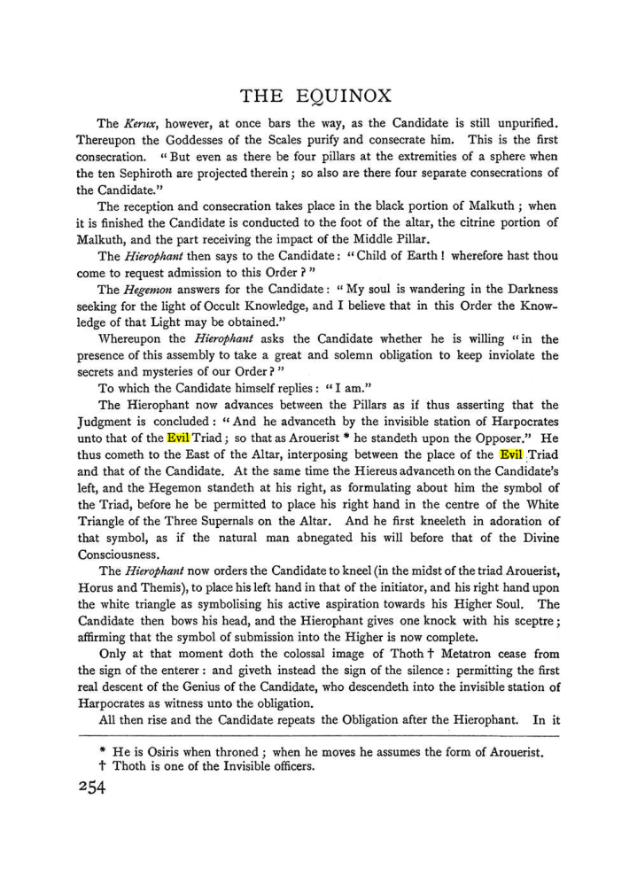 Original scan of The Equinox (Volume I, Number II), PDF page 262