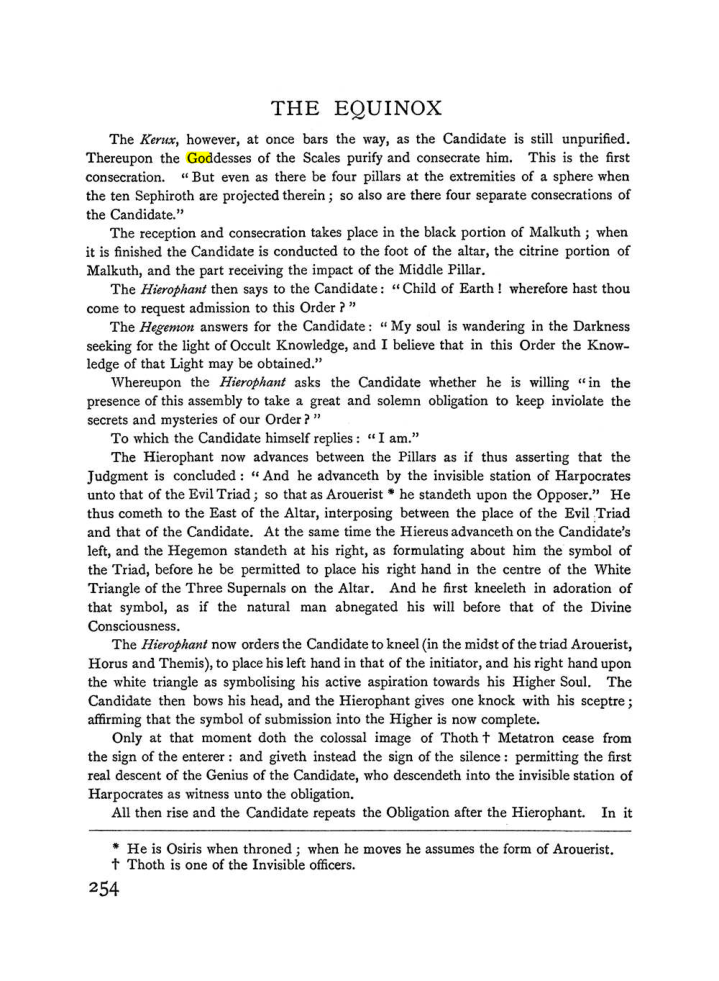 Original scan of The Equinox (Volume I, Number II), PDF page 262