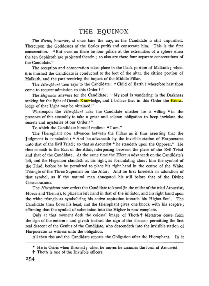 Original scan of The Equinox (Volume I, Number II), PDF page 262