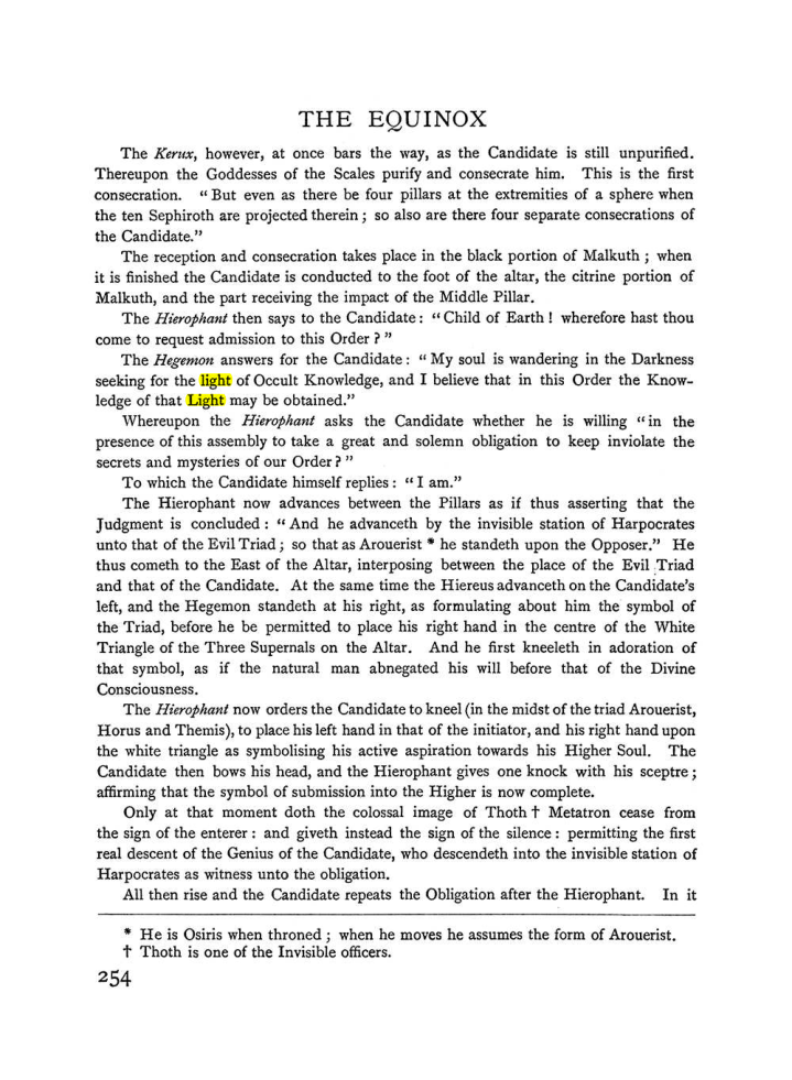 Original scan of The Equinox (Volume I, Number II), PDF page 262