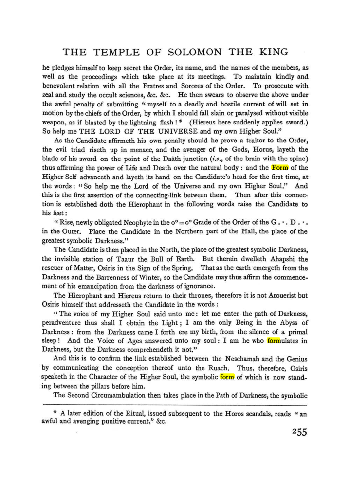 Original scan of The Equinox (Volume I, Number II), PDF page 263