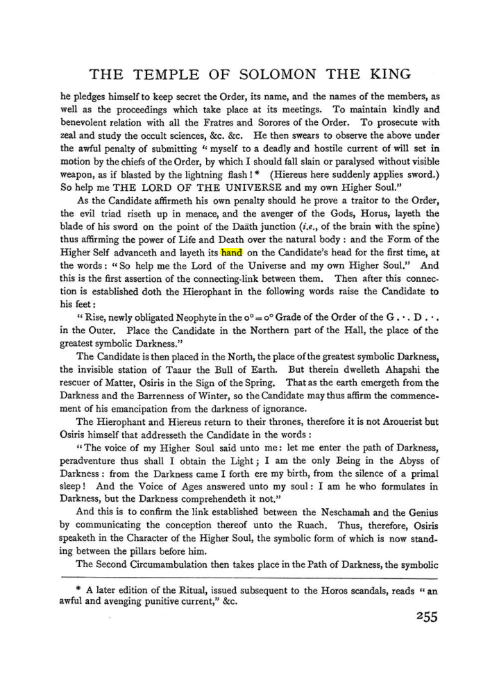 Original scan of The Equinox (Volume I, Number II), PDF page 263