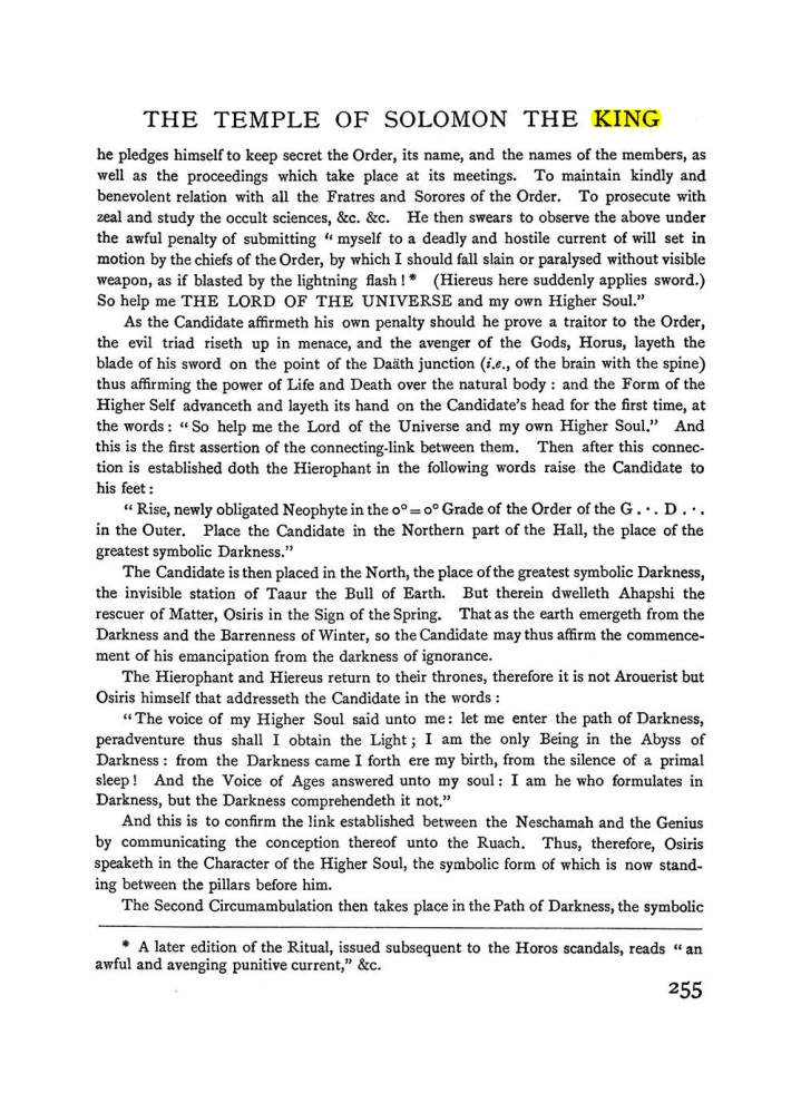 Original scan of The Equinox (Volume I, Number II), PDF page 263