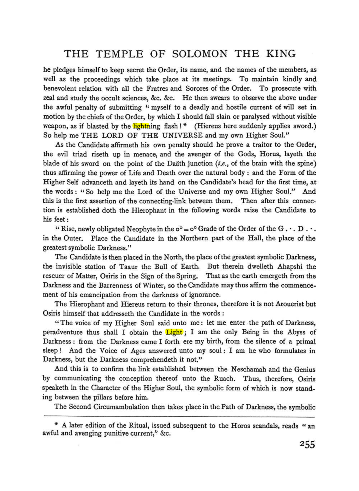 Original scan of The Equinox (Volume I, Number II), PDF page 263