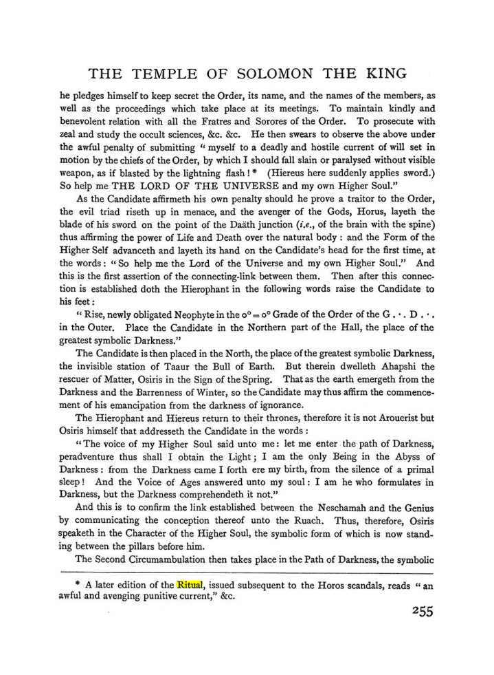 Original scan of The Equinox (Volume I, Number II), PDF page 263