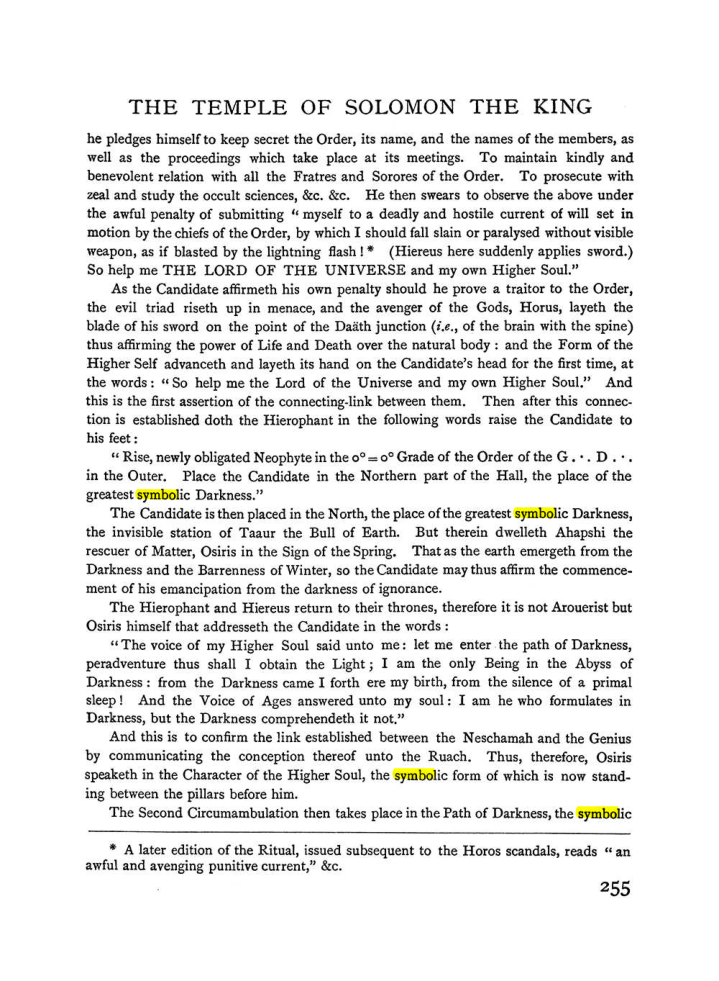 Original scan of The Equinox (Volume I, Number II), PDF page 263