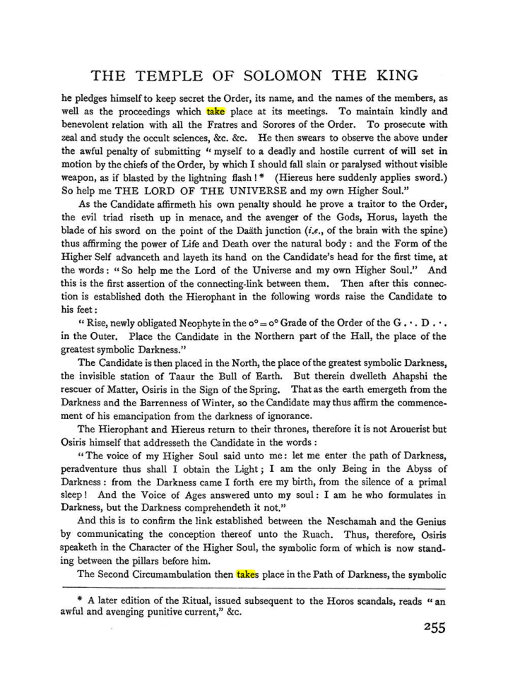 Original scan of The Equinox (Volume I, Number II), PDF page 263