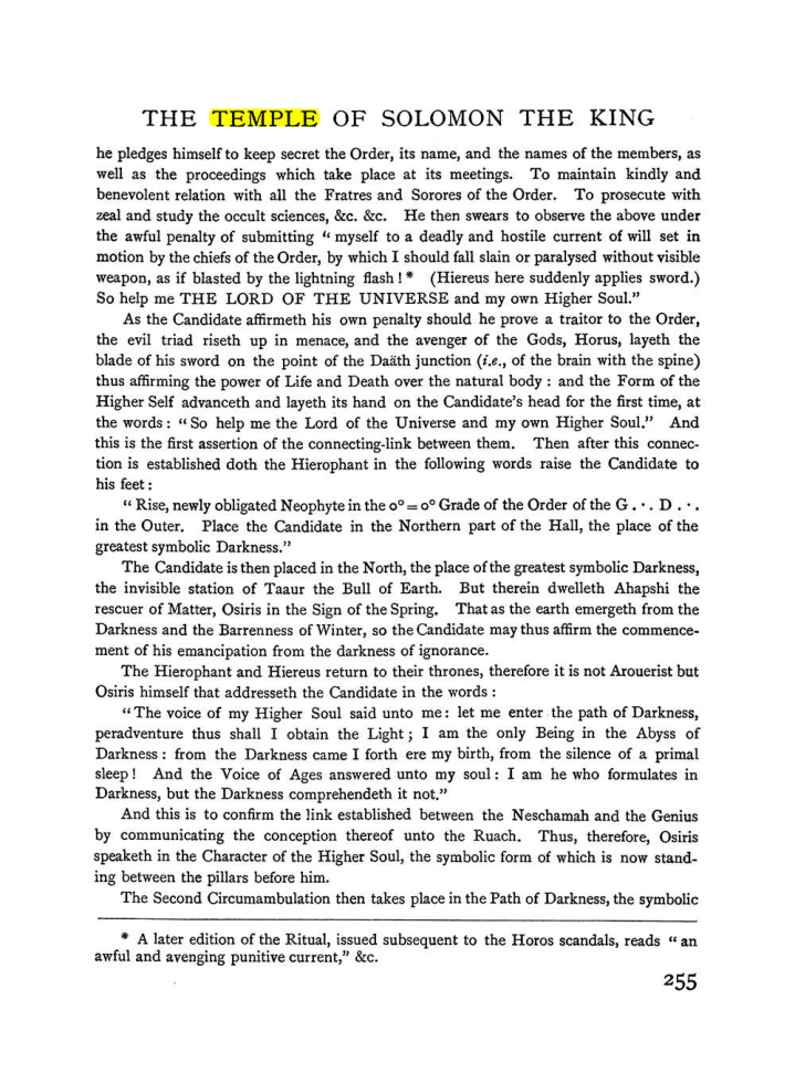 Original scan of The Equinox (Volume I, Number II), PDF page 263