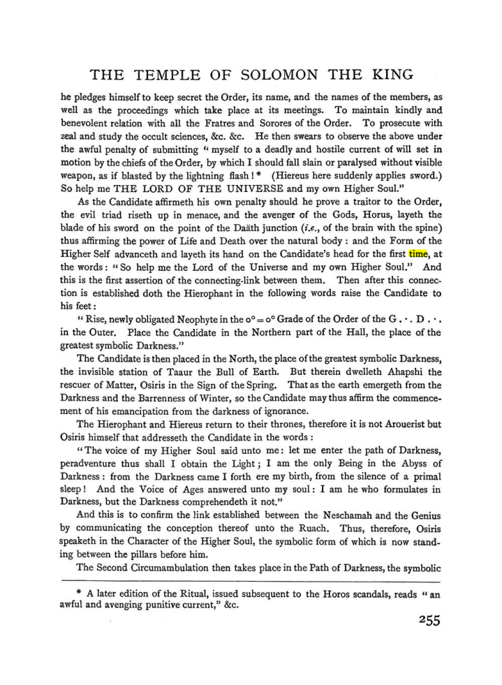 Original scan of The Equinox (Volume I, Number II), PDF page 263