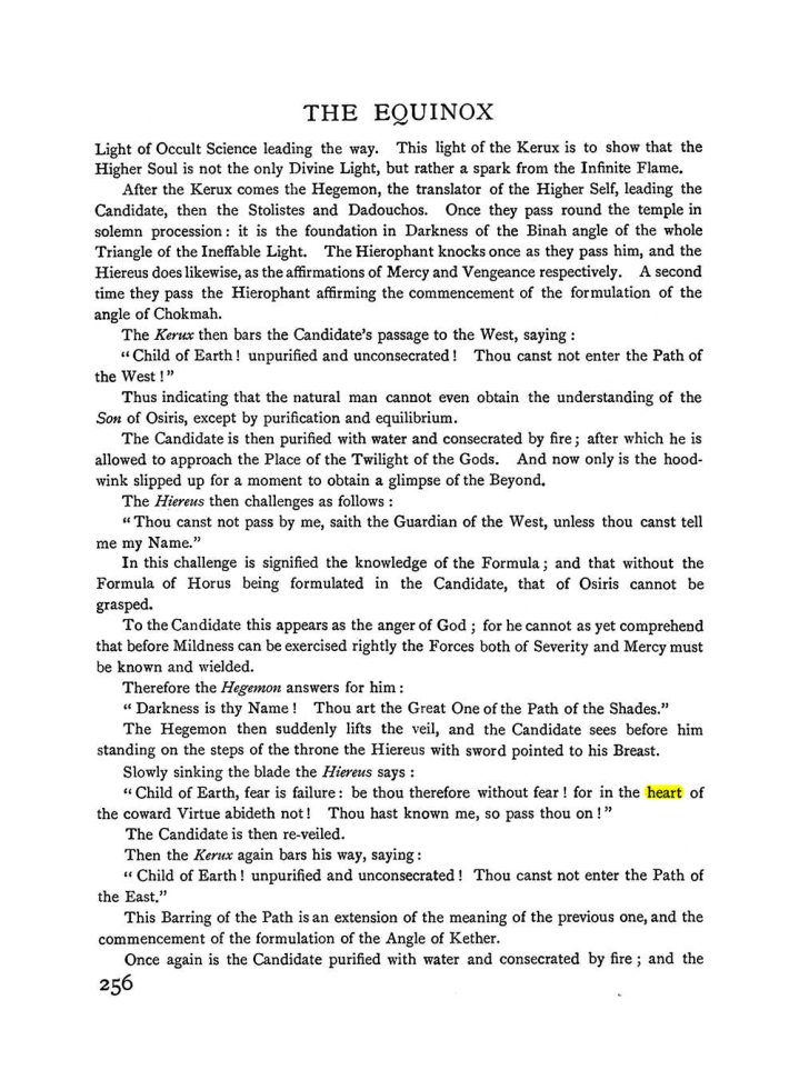 Original scan of The Equinox (Volume I, Number II), PDF page 264