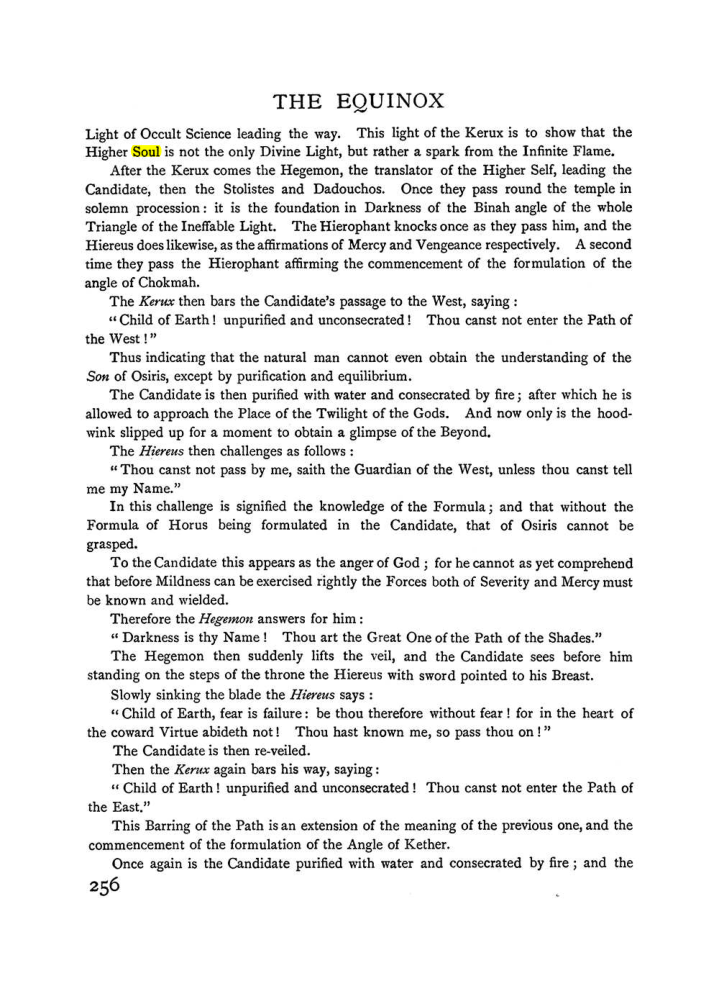Original scan of The Equinox (Volume I, Number II), PDF page 264