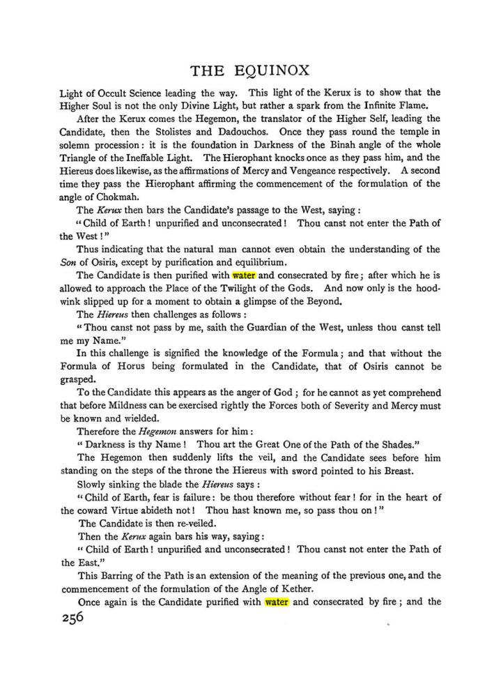 Original scan of The Equinox (Volume I, Number II), PDF page 264
