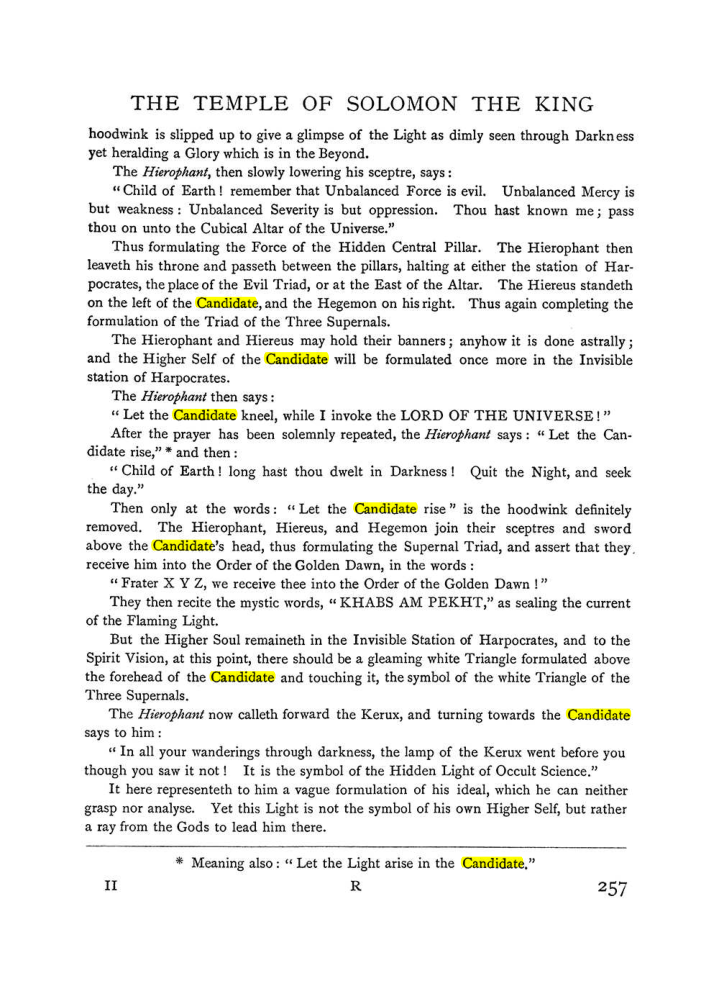 Original scan of The Equinox (Volume I, Number II), PDF page 265