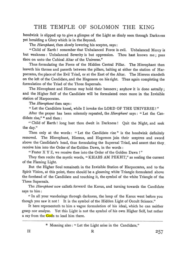 Original scan of The Equinox (Volume I, Number II), PDF page 265