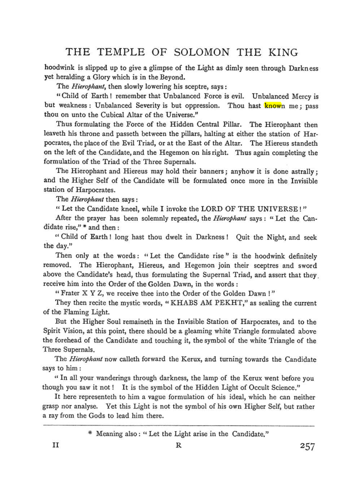 Original scan of The Equinox (Volume I, Number II), PDF page 265