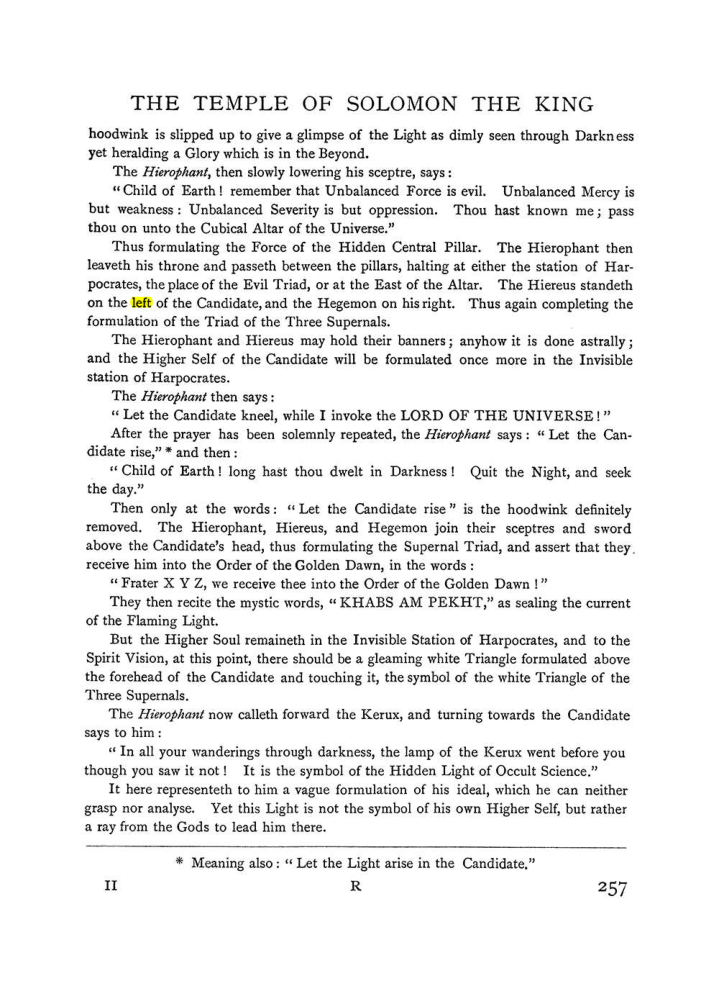 Original scan of The Equinox (Volume I, Number II), PDF page 265