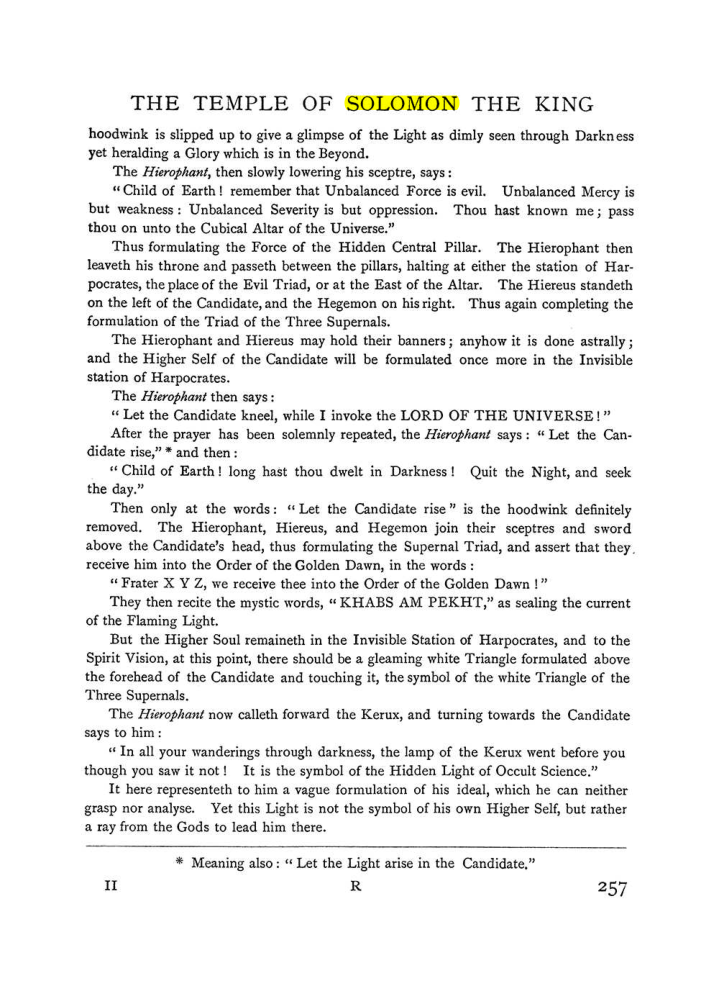 Original scan of The Equinox (Volume I, Number II), PDF page 265