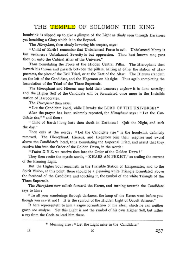 Original scan of The Equinox (Volume I, Number II), PDF page 265