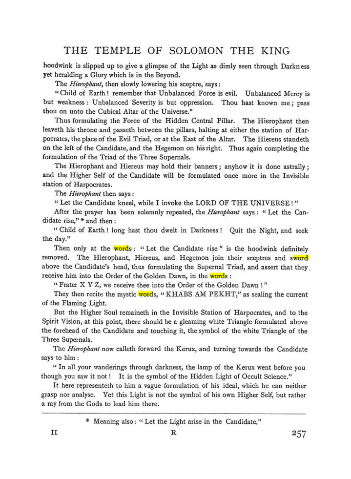 Original scan of The Equinox (Volume I, Number II), PDF page 265
