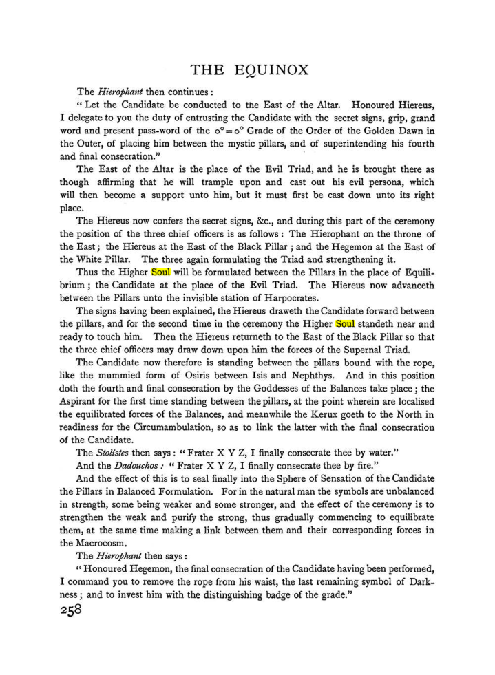 Original scan of The Equinox (Volume I, Number II), PDF page 266