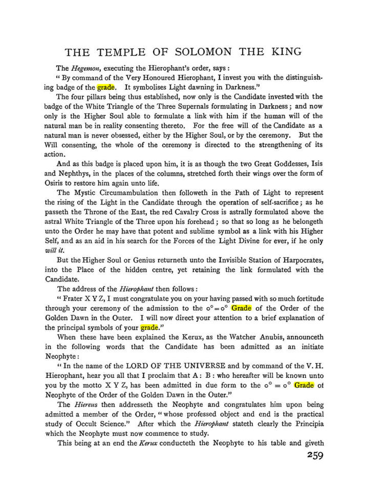 Original scan of The Equinox (Volume I, Number II), PDF page 267