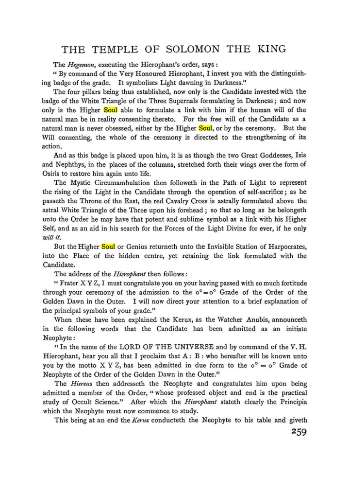 Original scan of The Equinox (Volume I, Number II), PDF page 267