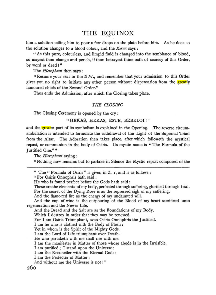 Original scan of The Equinox (Volume I, Number II), PDF page 268