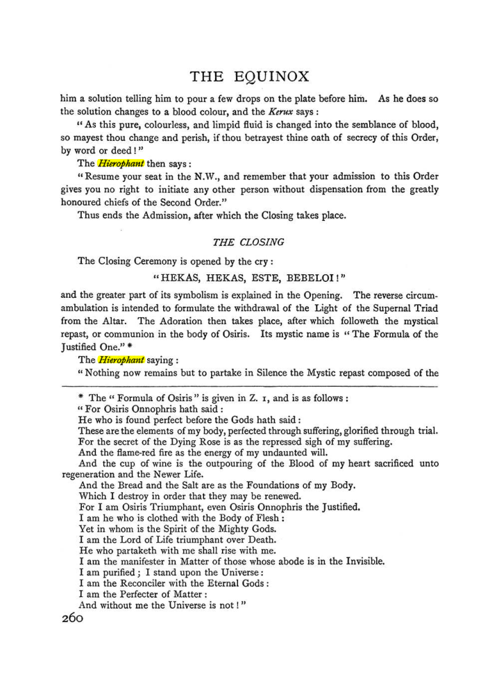 Original scan of The Equinox (Volume I, Number II), PDF page 268