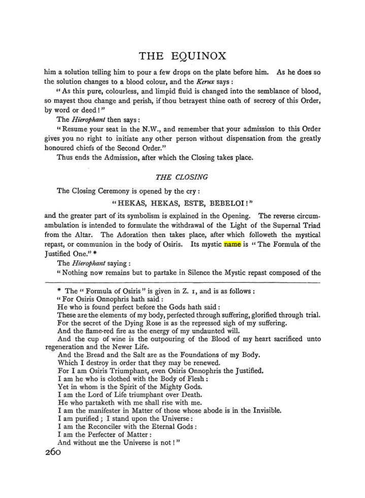 Original scan of The Equinox (Volume I, Number II), PDF page 268
