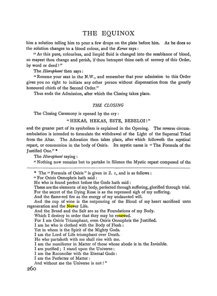 Original scan of The Equinox (Volume I, Number II), PDF page 268